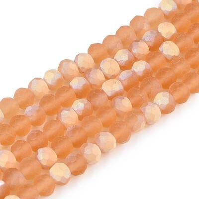 Transparent Glass Beads Strands