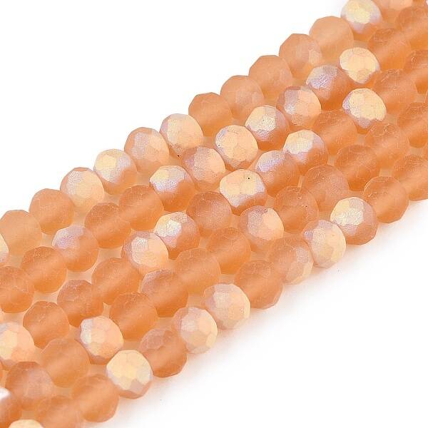 Transparent Glass Beads Strands