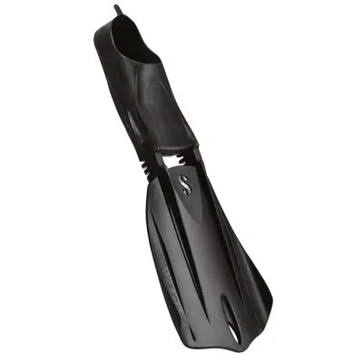 Open Box ScubaPro Seawing Nova Full Foot Fins - Black, Size - XSM / US M:4-5 - W:5-6