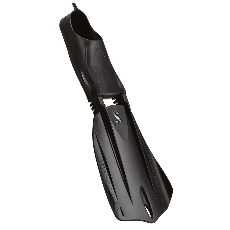 Open Box ScubaPro Seawing Nova Full Foot Fins - Black, Size - XSM / US M:4-5 - W:5-6