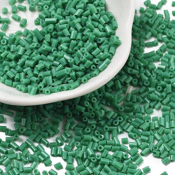 Two Cut Glass Seed Beads