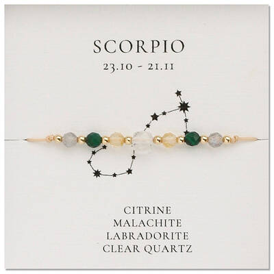 Natural Gemstone Constellation Beaded Bracelets