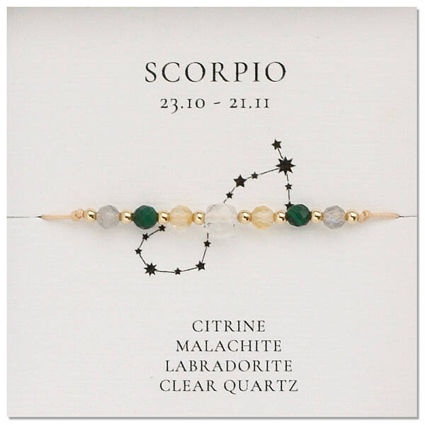 Natural Gemstone Constellation Beaded Bracelets