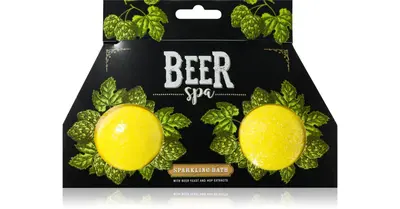 Bohemia Gifts & Cosmetics Beer Spa Effervescent Bath Bombs 2X100 G