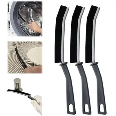 Multifunctional Gap Deep Cleaning Brush for Bathroom, 3 Counts Cleaning Decontamination Scrubber, Household Cleaning Tool for...