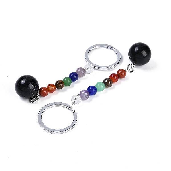 Gemstone Keychain