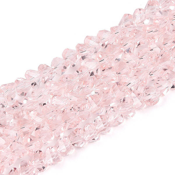 Transparent Glass Beads Strands