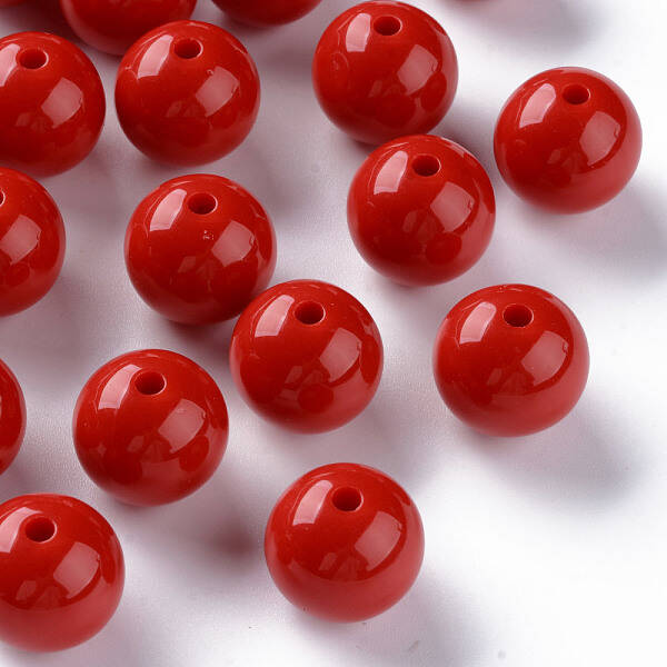 Opaque Acrylic Beads