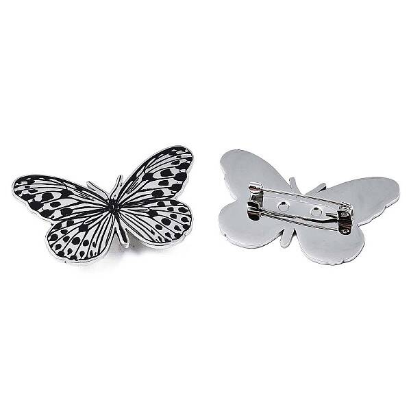 201 Stainless Steel Butterfly Lapel Pin