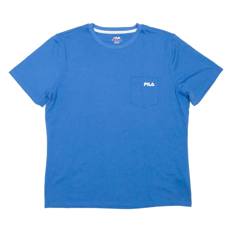 FILA Mens T-Shirt Blue L
