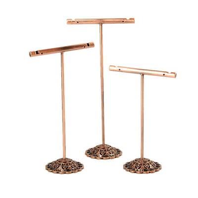 T Bar Iron Earring Displays Sets