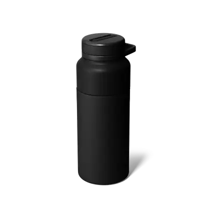BrüMate Rotera 35oz Stainless Steel Water Bottle with Touch Free Straw and Carry Handle | 100% Leakproof Insulated Water Bot...