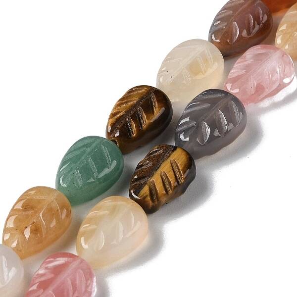 Natural & Synthetic Mixed Gemstone Beads Strands