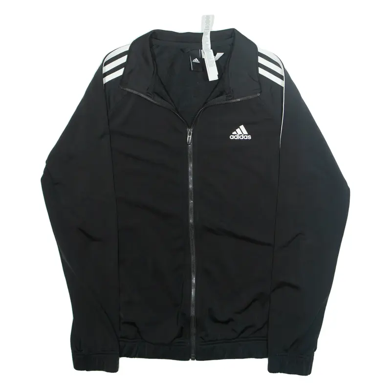 ADIDAS Boys Track Jacket Black M