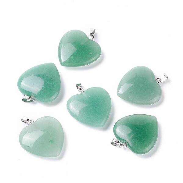 Natural Green Aventurine Pendants