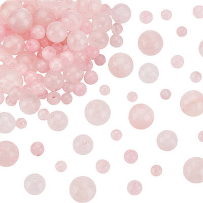 Natural Rose Quartz Beads Strands
