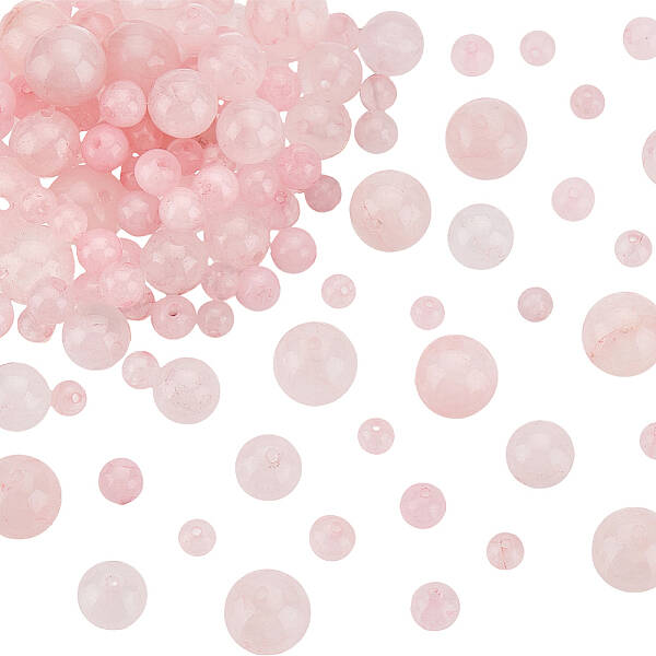 Natural Rose Quartz Beads Strands