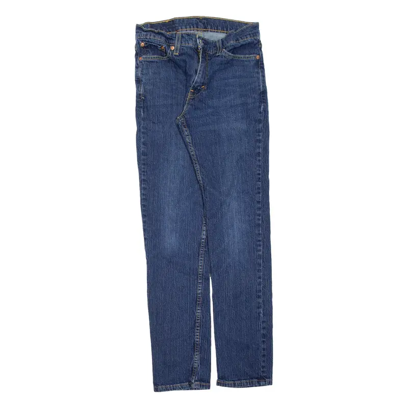 LEVI'S 511 Jeans Mens Blue Slim Straight Stone Wash W30 L32
