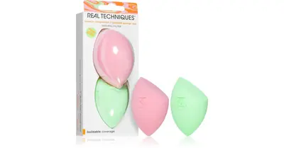 Real techniques Miracle Complexion Sponge + Airblend Sponge Duo Foundation Miracle Complexion Sponge