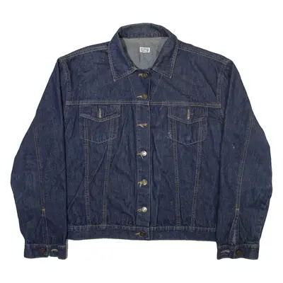 ETAM Womens Denim Jacket Blue UK 20