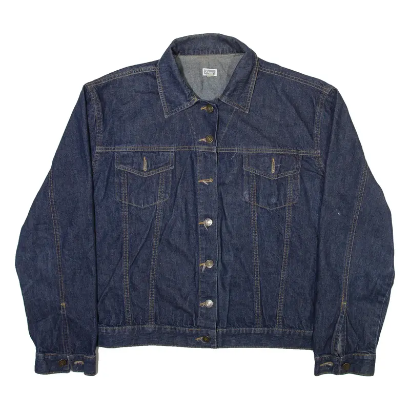 ETAM Womens Denim Jacket Blue UK 20
