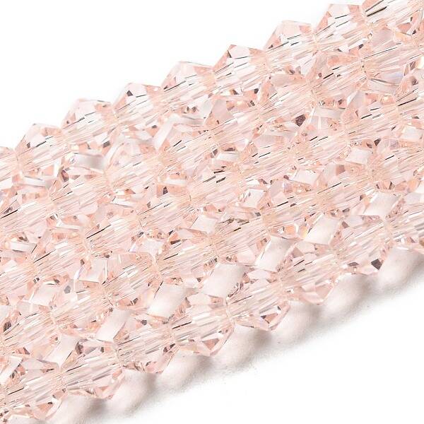 Transparent Glass Beads Strands