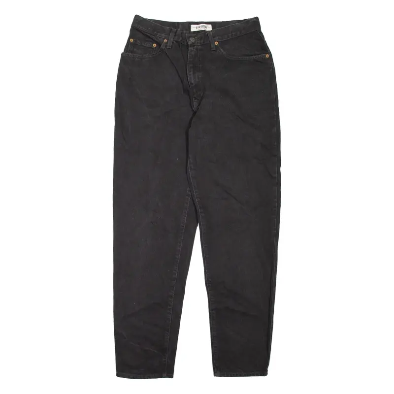 BIG STAR Pikes Womens Jeans Black Regular Mom W30 L31