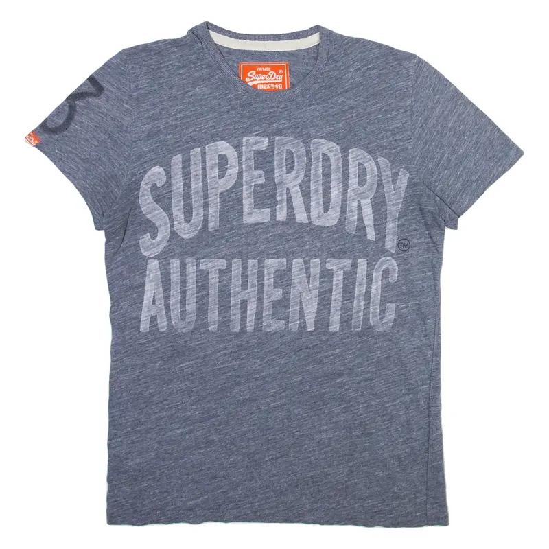 SUPERDRY Mens T-Shirt Grey XL