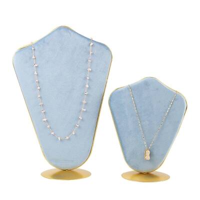 Velvet Bust Jewelry Display Rack