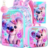 3PCS Bookbag for Girls, 16\
