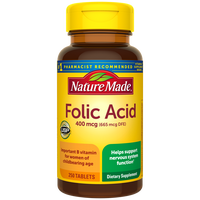 Folic Acid 400 mcg Tablets