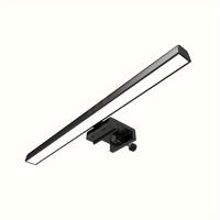 LED Screen Hanging LED Light, PC Computer Laptop Screen Eye Protective Desk Light, Stepless Dimming Screenbar Table Lamp, Wor...