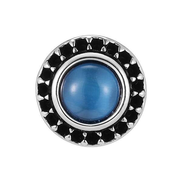 Stainless Steel Micro Pave Cubic Zirconia Stud Earrings