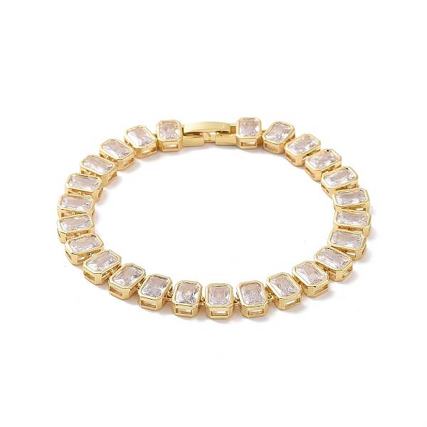 Clear Cubic Zirconia Tennis Bracelet
