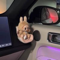 Labubu Car Seat Decoration Doll Seat Vent Outlet Safety Seat Designed for Labubu, Aromatherapy Clip Let Labubu Accompany You ...