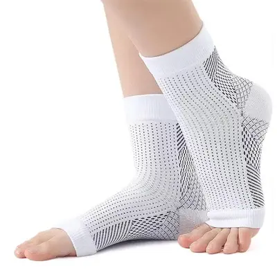 Breathable Ankle Support Socks, 1 Pair Comfortable Sports Stretch Socks for Men & Women, Sports Socks for Foot Relief, Christ...