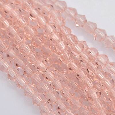 Bicone Glass Beads Strands