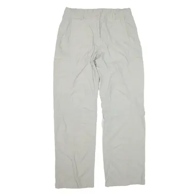 TREVOLUTION Zip-off Legs Trousers Grey Loose Straight Womens W30 L31