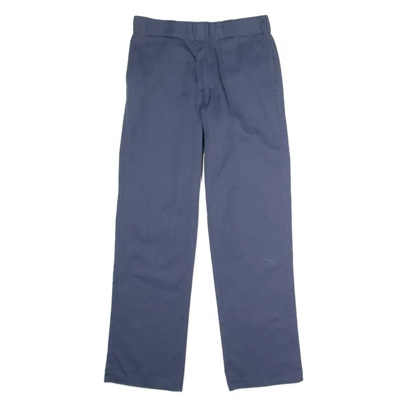 DICKIES 874 Workwear Mens Twill Trousers Blue Classic Straight W32 L32