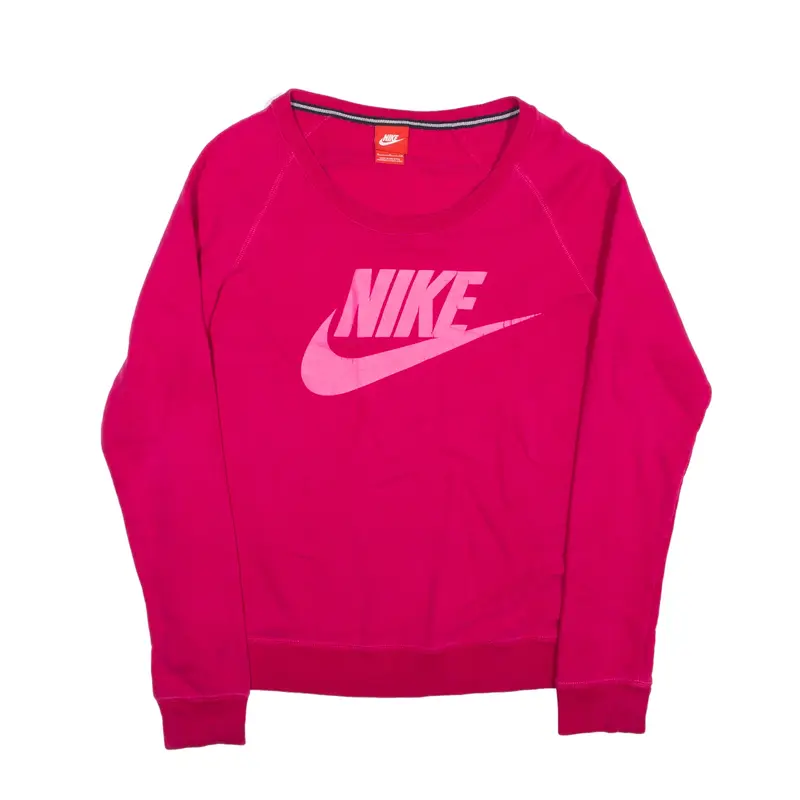 NIKE Sweatshirt Pink Womens S