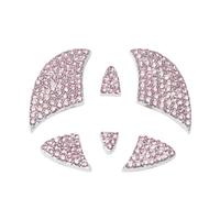 Car Steering Wheel Decorative Sticker, 1 Set Car Steering Wheel Decorative Sticker, Universal Car Interior Decoration Accesso...