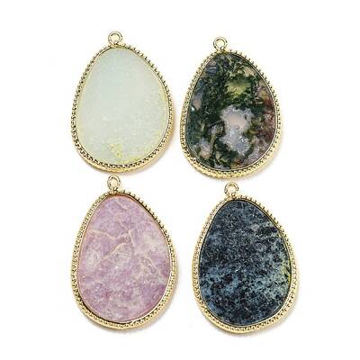 Natural Mixed Gemstone Pendants