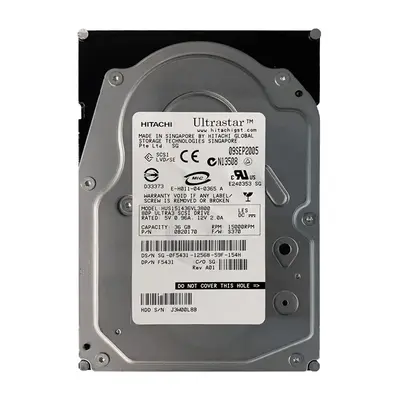 0F5431 Dell 36GB Ultra-320 SCSI 15000 3.5-inch Hard Drive