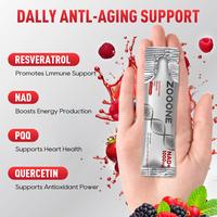 （Gin/Max）ZOOONE NR1000 - NAD+ Berry - Infused Drink Mix: Aids Skin Aging, Boosts Energy & Focus - 30 Pack - Daily Health ...