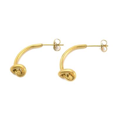 Ion Plating(IP) 304 Stainless Steel Stud Earrings