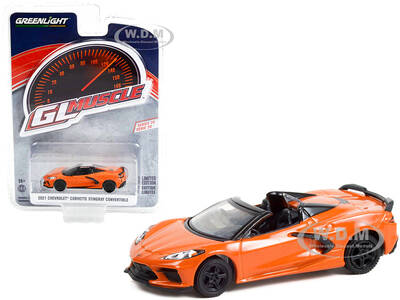 2021 Chevrolet Corvette Stingray Convertible Sebring Orange Metallic \