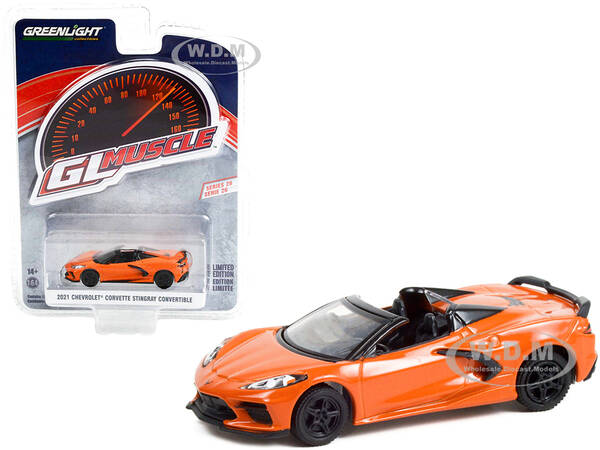 2021 Chevrolet Corvette Stingray Convertible Sebring Orange Metallic \