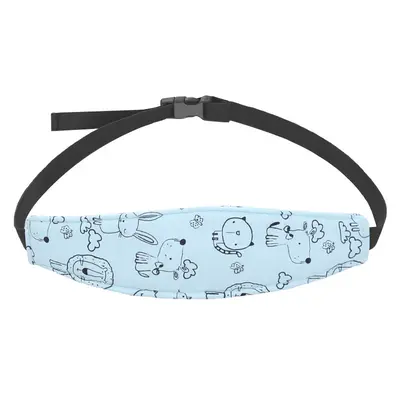 Baby Fixed Head Band | Color: Blue Animal