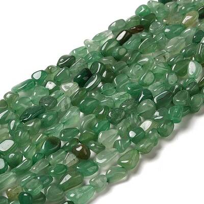 Natural Green Aventurine Beads Strands
