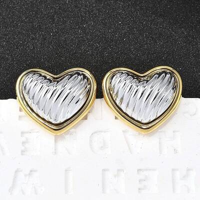 304 Stainless Steel Stud Earrings